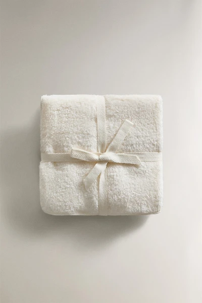 LOT DE 2 SERVIETTES INVITÉ COTON