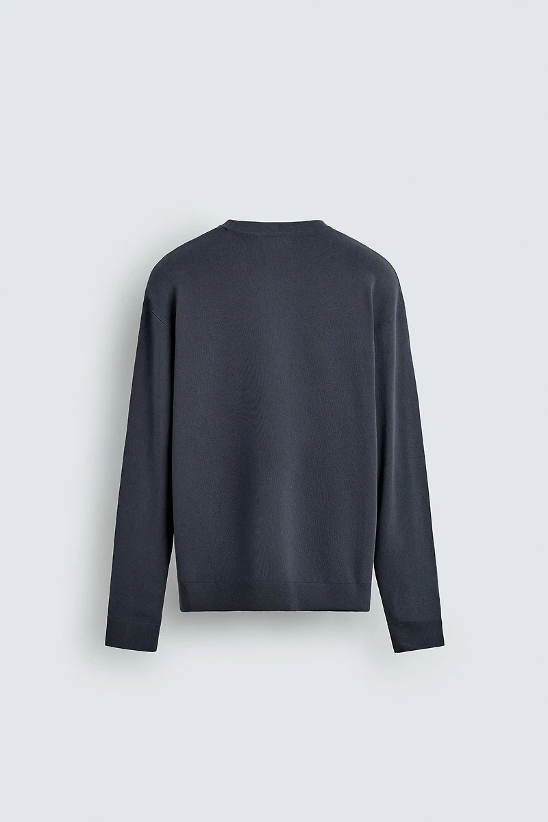 VISCOSE BLEND SWEATER