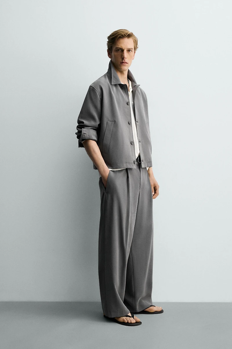 FLUID BOXY FIT OVERSHIRT