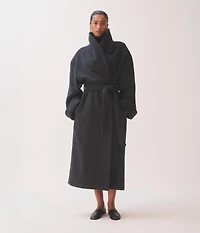 LINDA EVANGELISTA CASHMERE BATHROBE-COAT