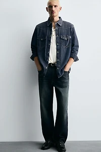 DENIM WESTERN SHIRT