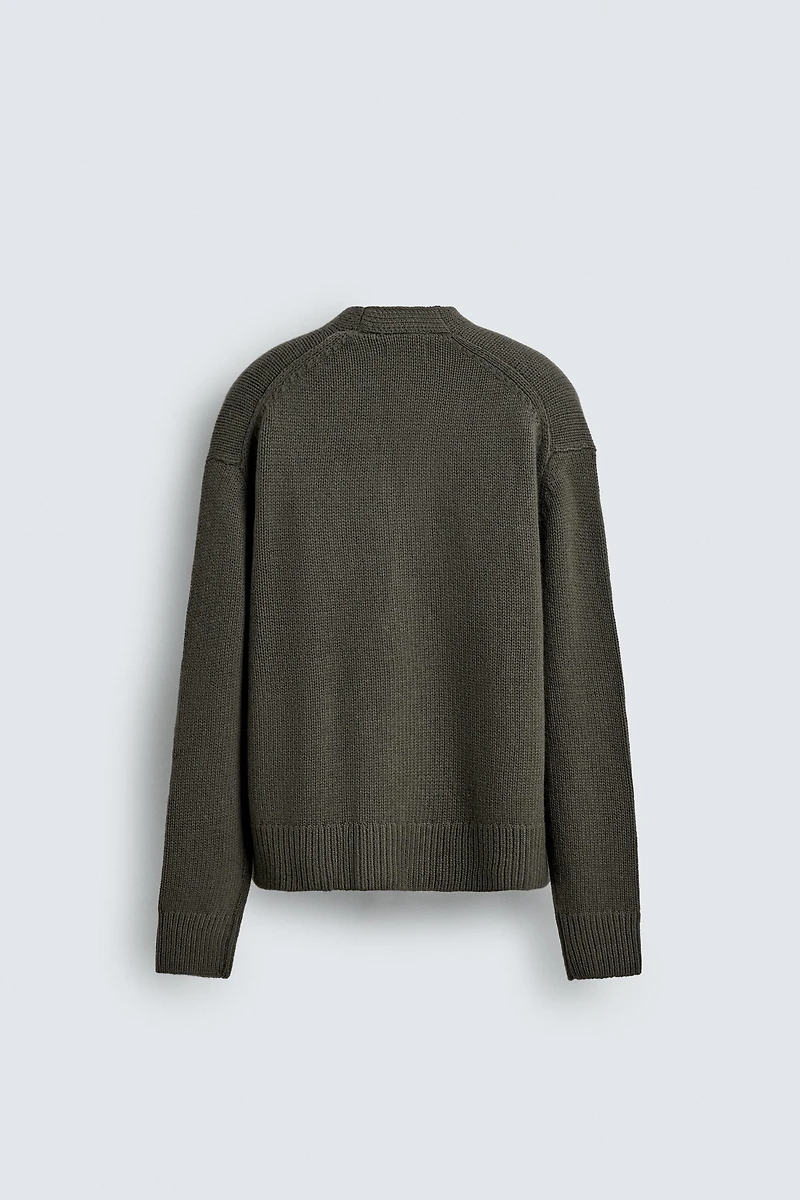 WOOL - CASHMERE CARDIGAN LIMITED EDITION