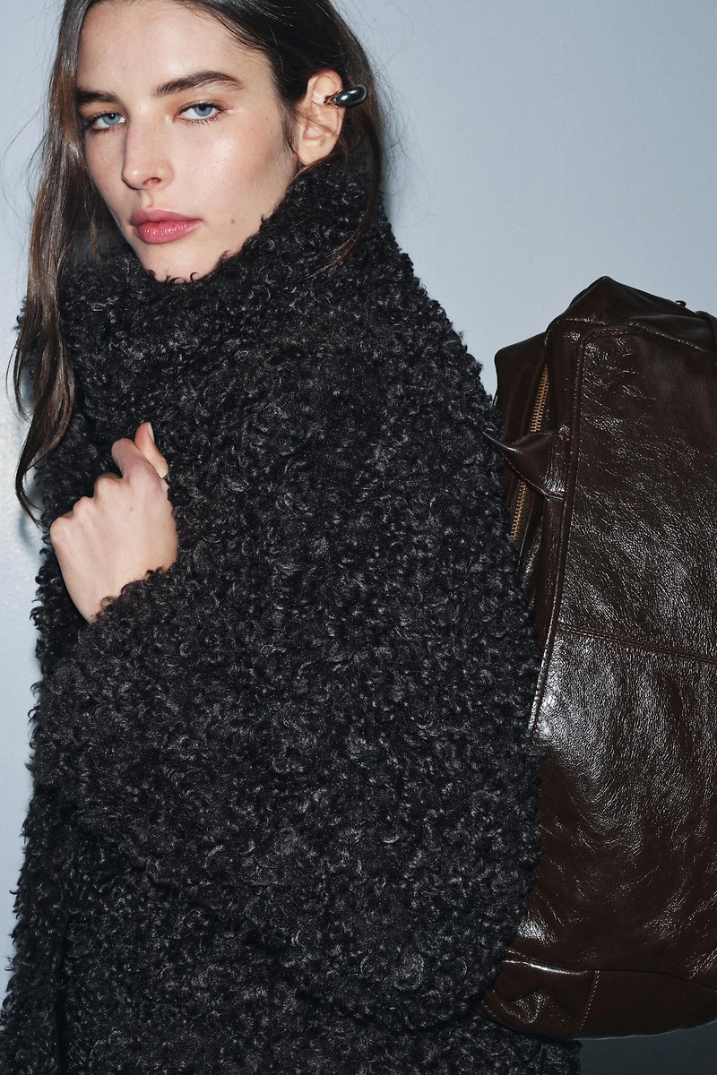 MAXI LEATHER BOWLING BAG