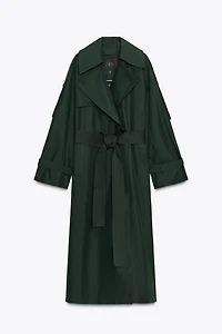 OVERSIZED WATER REPELLENT TRENCH COAT ZW COLLECTION