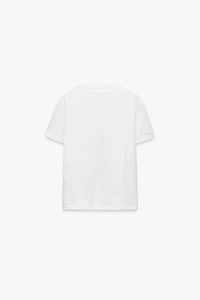T-SHIRT BASIQUE EN COTON