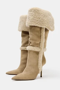COMBINATION HEEL BOOTS