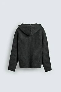 RIBBED TEXTURED JACKET