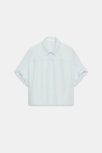FLOWY SHORT SLEEVE SHIRT
