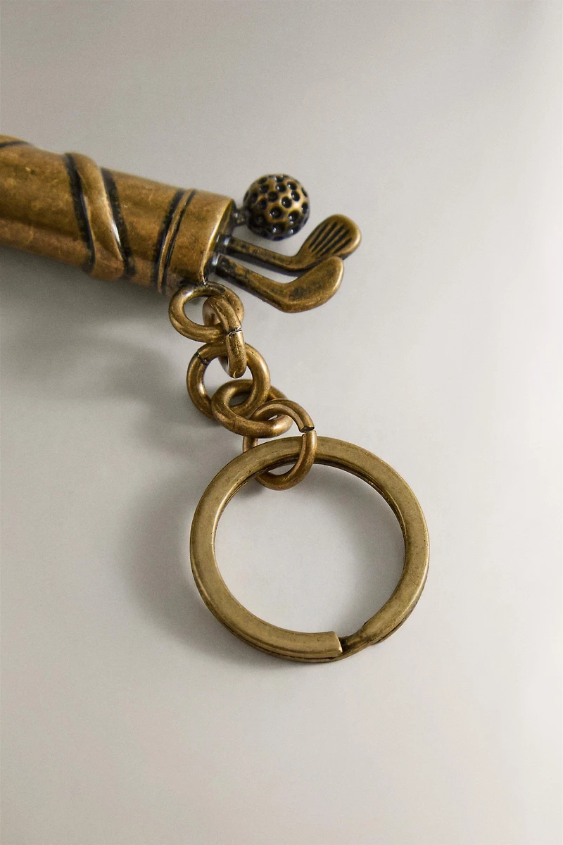GOLF BAG KEYRING