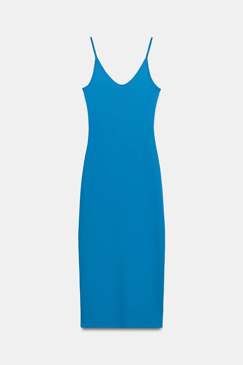 LONG STRAP DRESS