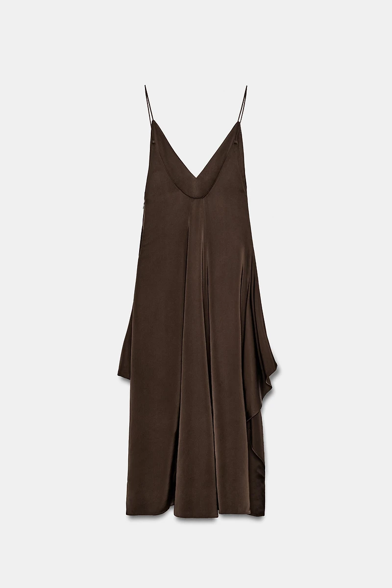 ZW COLLECTION ASYMMETRIC RUFFLED DRESS