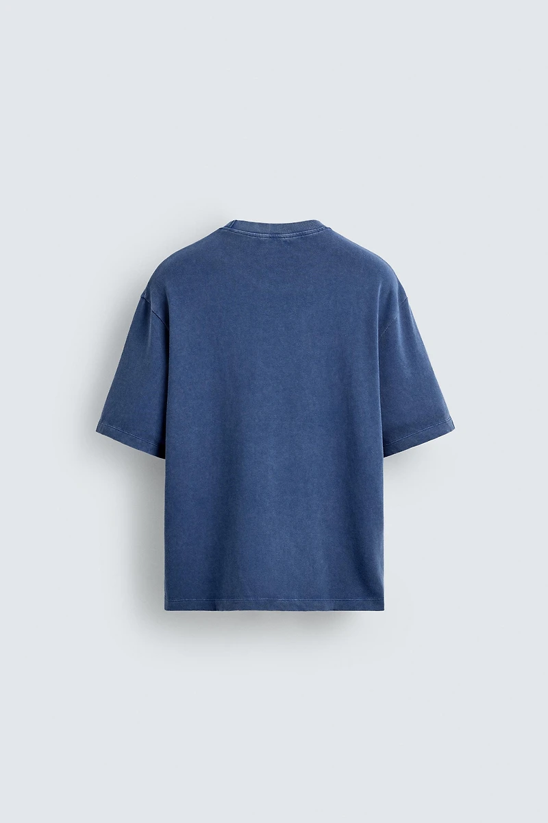 BOXY FIT KNIT T-SHIRT