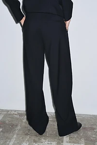 100% WOOL PANTS ZW COLLECTION
