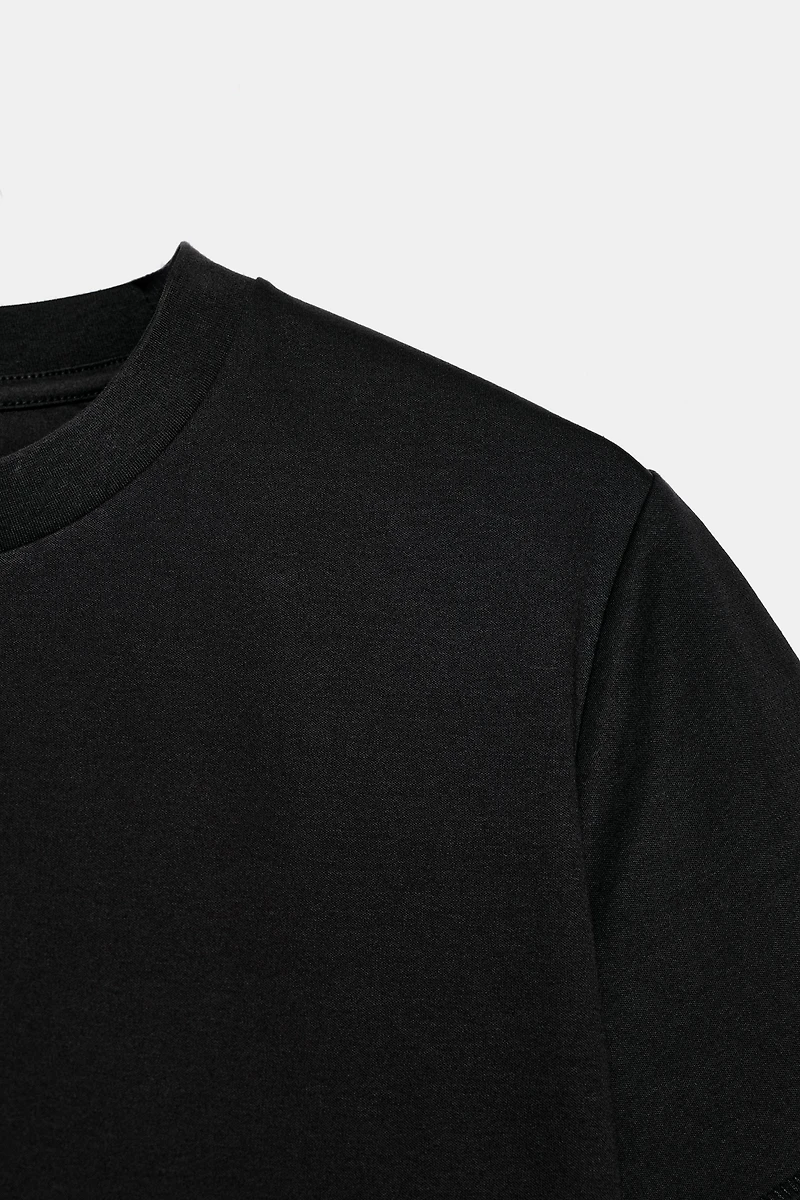 MERCERIZED COTTON T-SHIRT
