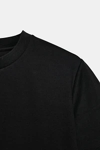 MERCERIZED COTTON T-SHIRT