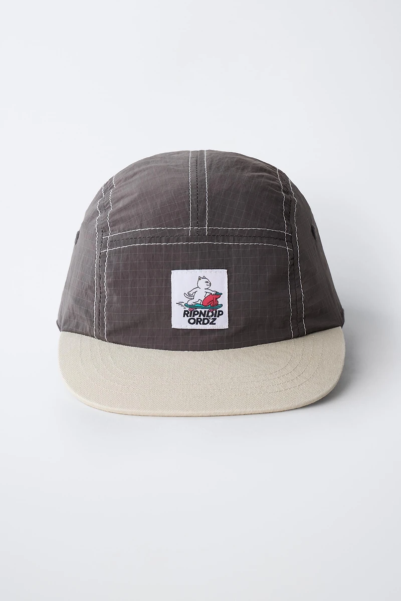 RIPNDIP © X ZARA KIDS LOGO LABEL CAP