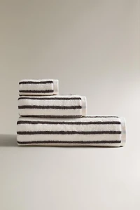 SERVIETTE DE BAIN RAYURES COULEUR