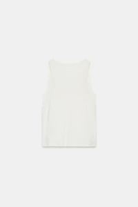 COTTON AND LINEN BLEND TOP