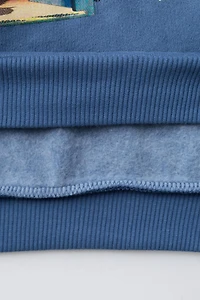 MONSTERS INC © DISNEY PIXAR PRINTED SWEATSHIRT