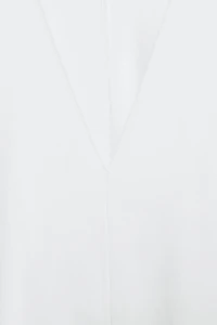 VOLUMINOUS HEAVY COTTON CAPE TOP