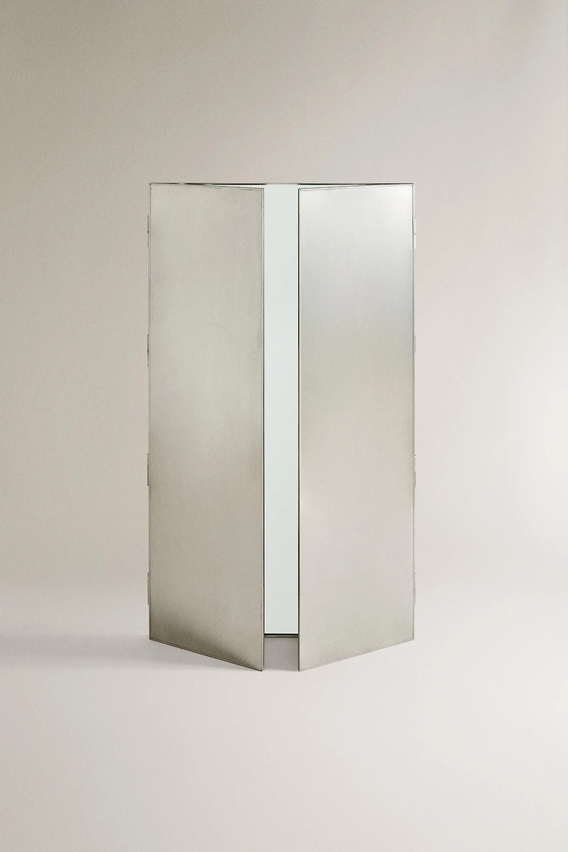 METAL TRIPTYCH MIRROR