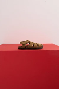 SANDALES STYLE PÊCHEUR EN CUIR