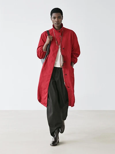 Long oversize parka
