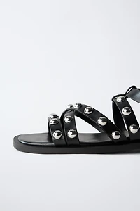 STUDDED SANDALS