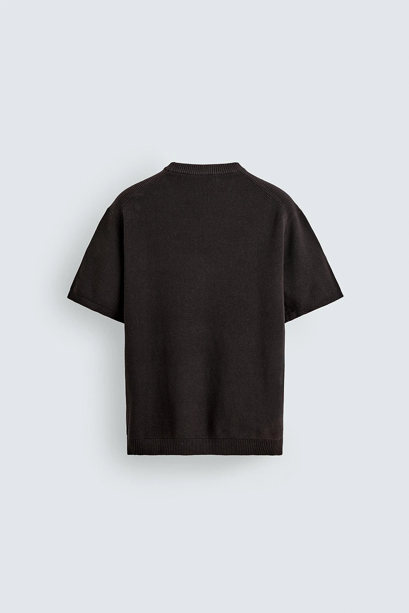 PEARL KNIT T-SHIRT