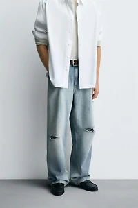 JEAN BAGGY FIT DÉCHIRÉ