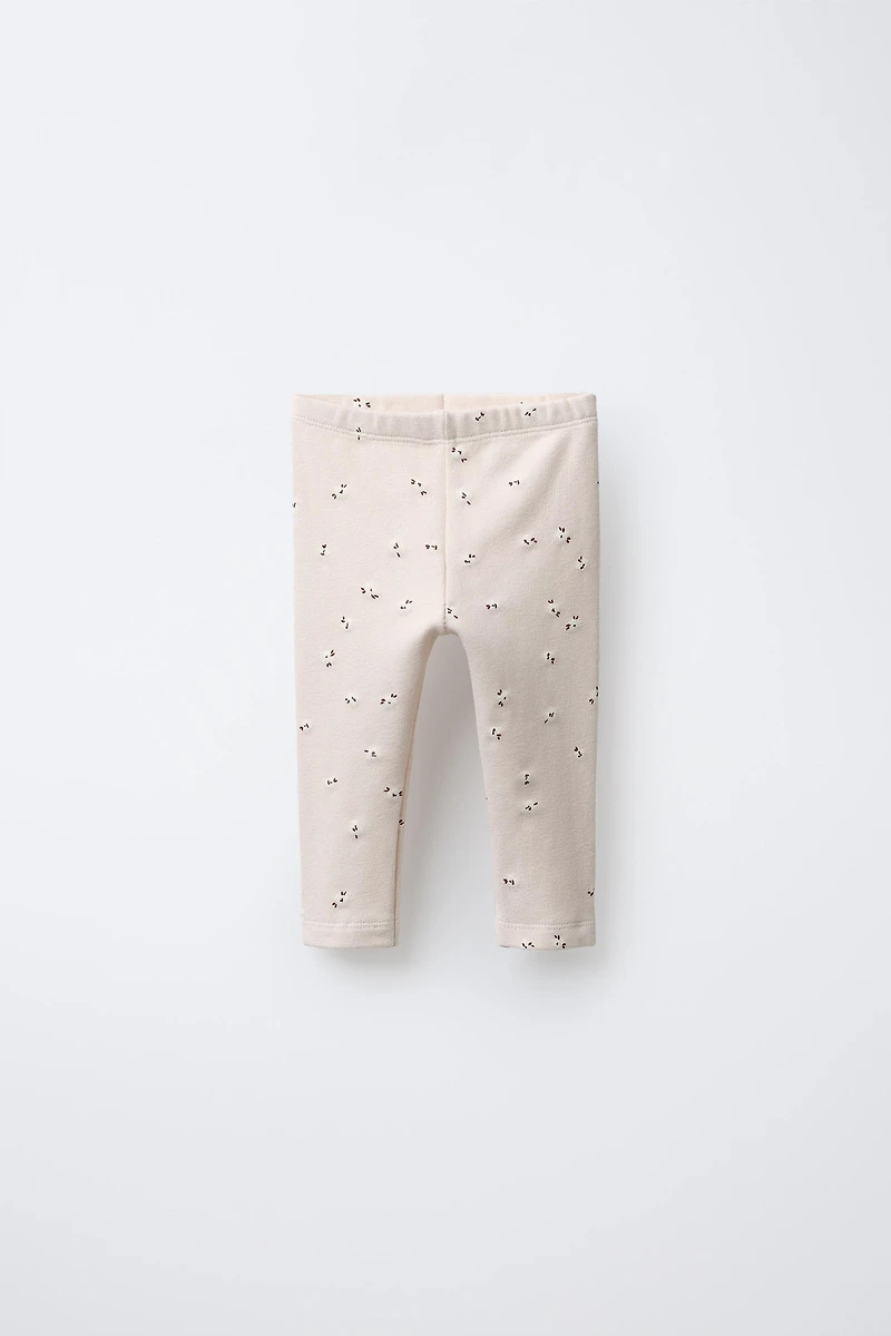 WARM FLORAL LEGGINGS