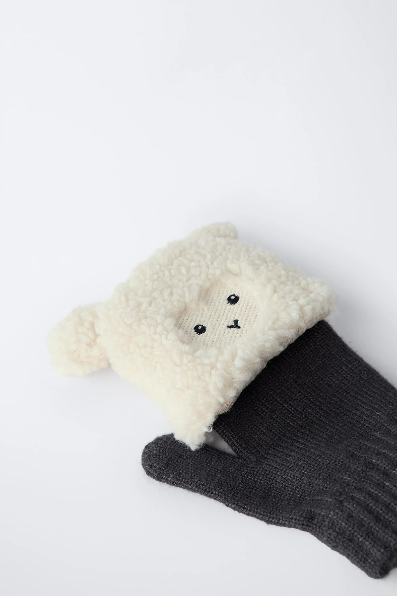 SHEEP MITTEN GLOVES