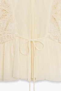 EMBROIDERED TOP