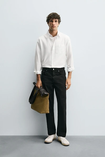 STRAIGHT FIT PANTS