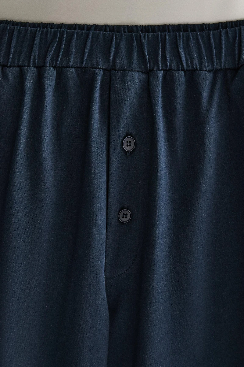 COTTON JERSEY PANTS