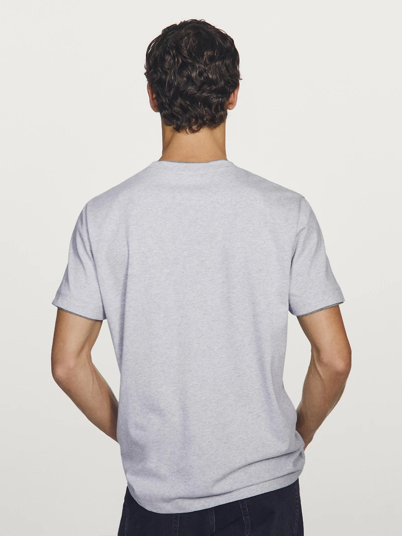T-shirt à manches courtes 100 % coton