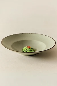 ASSIETTE À PÂTES PORCELAINE BORD ANTIQUE
