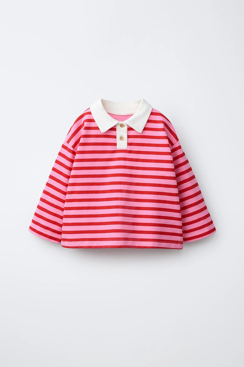 STRIPED POLO SHIRT