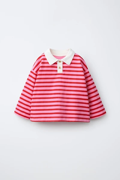 STRIPED POLO SHIRT
