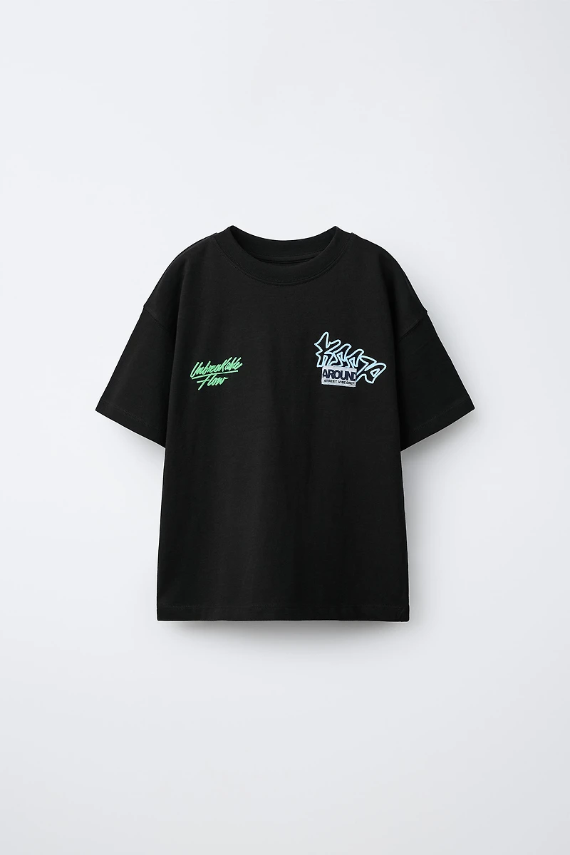 SPRAY PRINT T-SHIRT