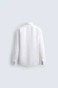 CHEMISE SLIM FIT BOUTONS DE MANCHETTE