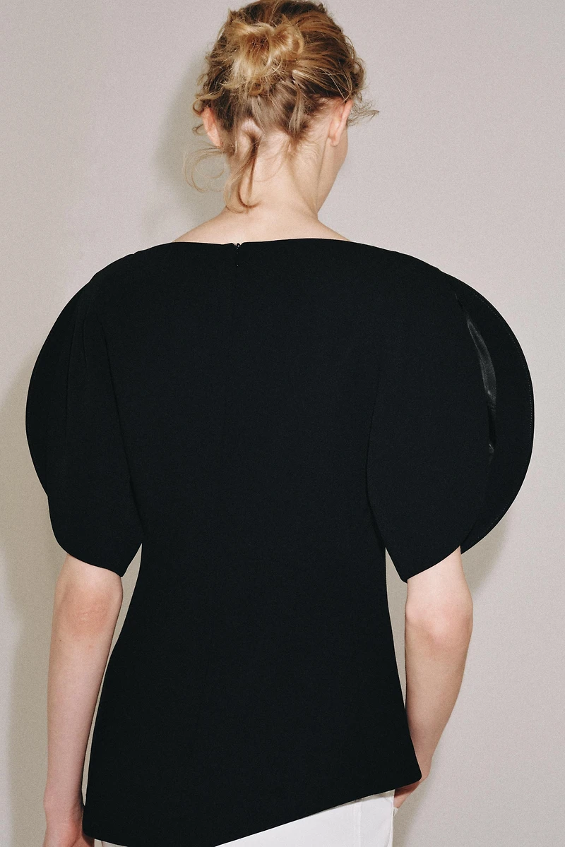 BALLOON SLEEVE TOP ZW COLLECTION