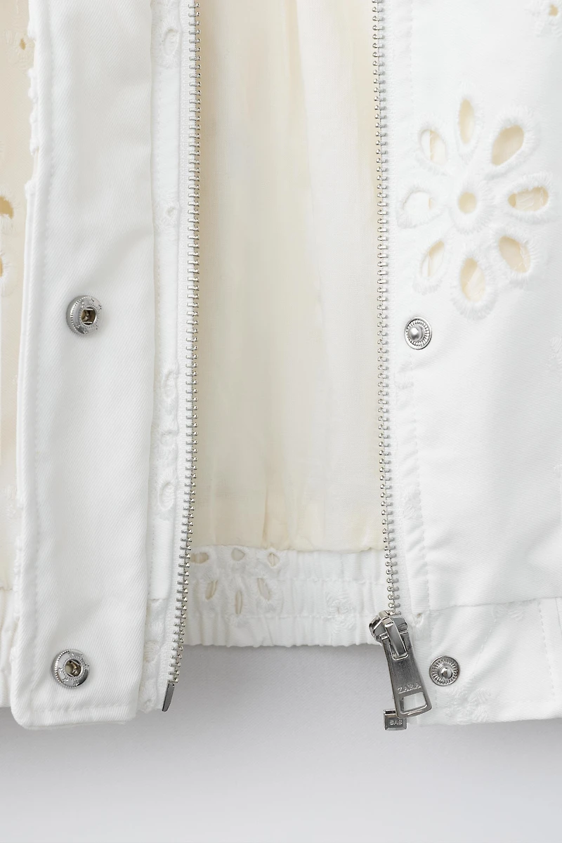 SWISS EMBROIDERY JACKET