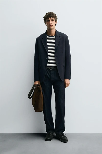 BLAZER REGULAR FIT STRUCTURÉ