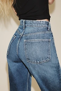 JEAN TRF MOM FIT TAILLE HAUTE