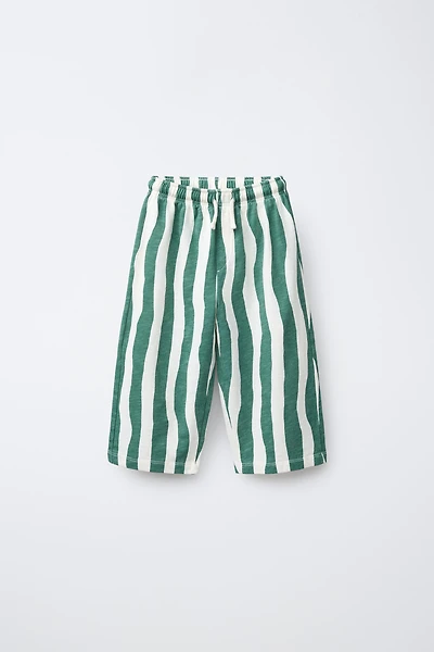 WAVE STRIPED PANTS