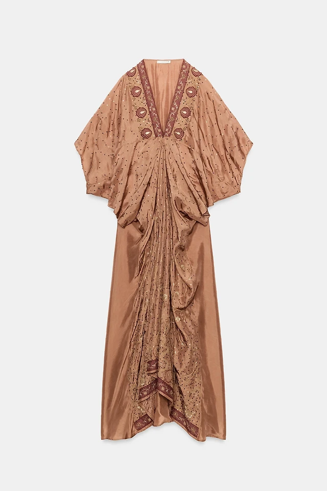 Zara EMBROIDERED DRESS ZW COLLECTION at Mall of America in Bloomington, MN
