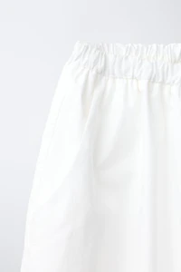 POPLIN BALLOON PANTS