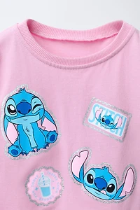 LILO & STITCH © DISNEY T-SHIRT AND BIKE SHORTS SET