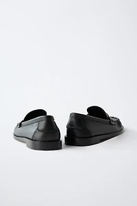 LEATHER LOAFERS